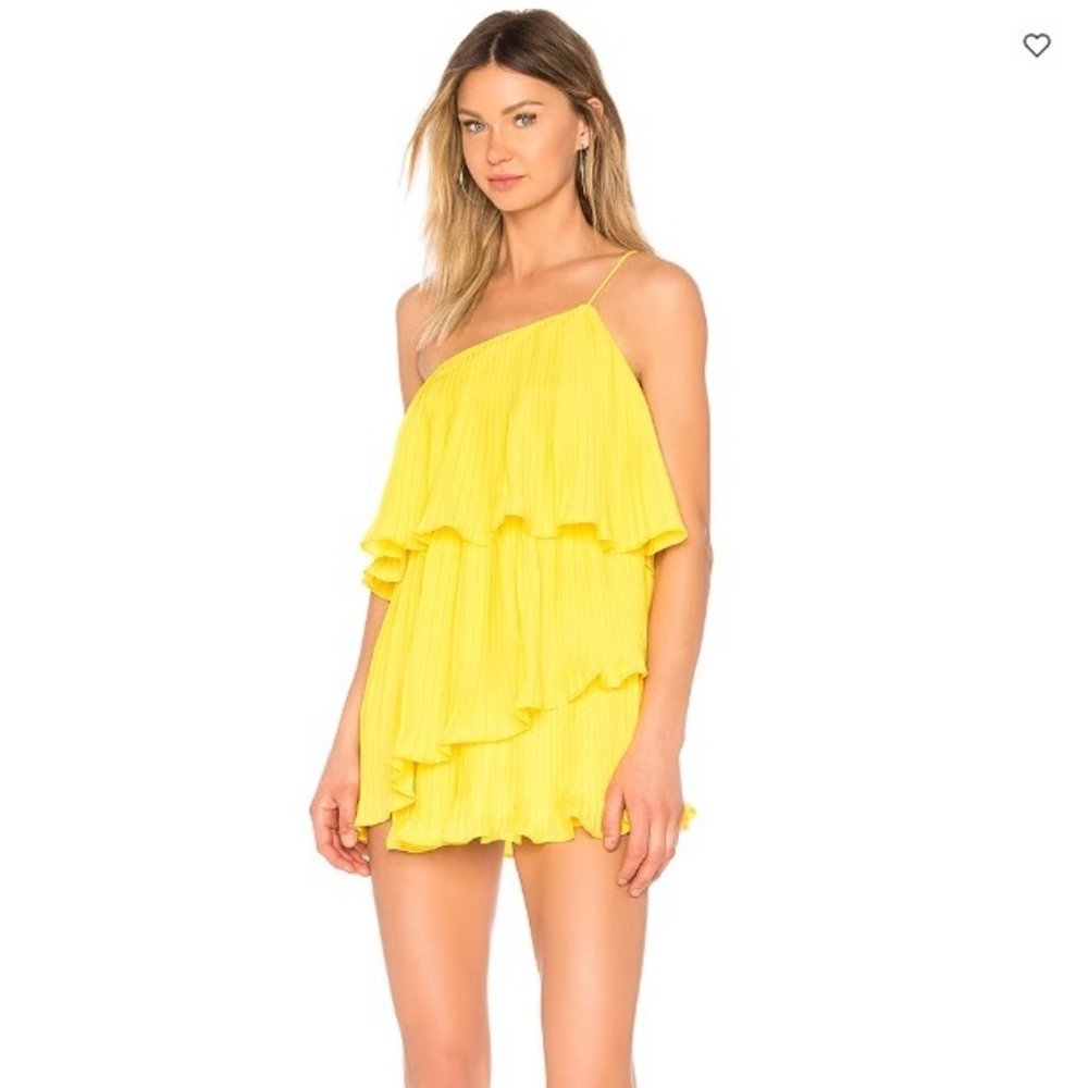 NBD Vibrant Yellow Mini Dress